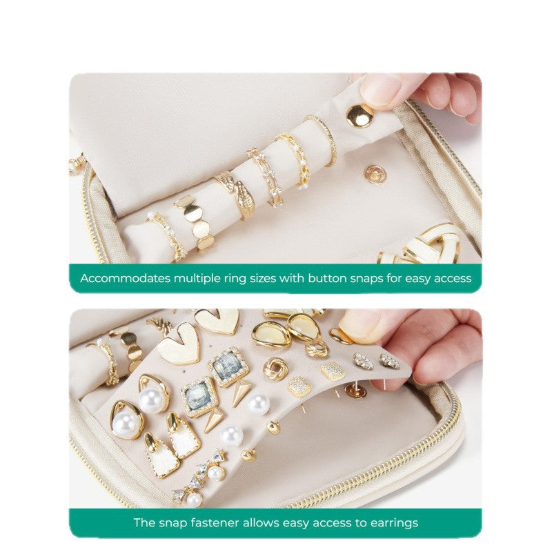 Travel Jewelry Organizer Case