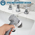 Electric Spin Scrubber with 4 Brush Heads