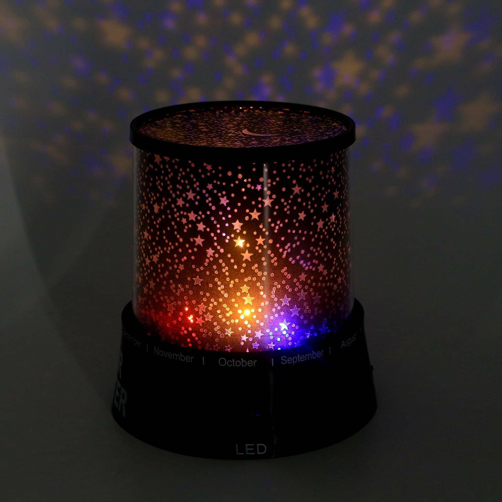 LED Galaxy Star Projector