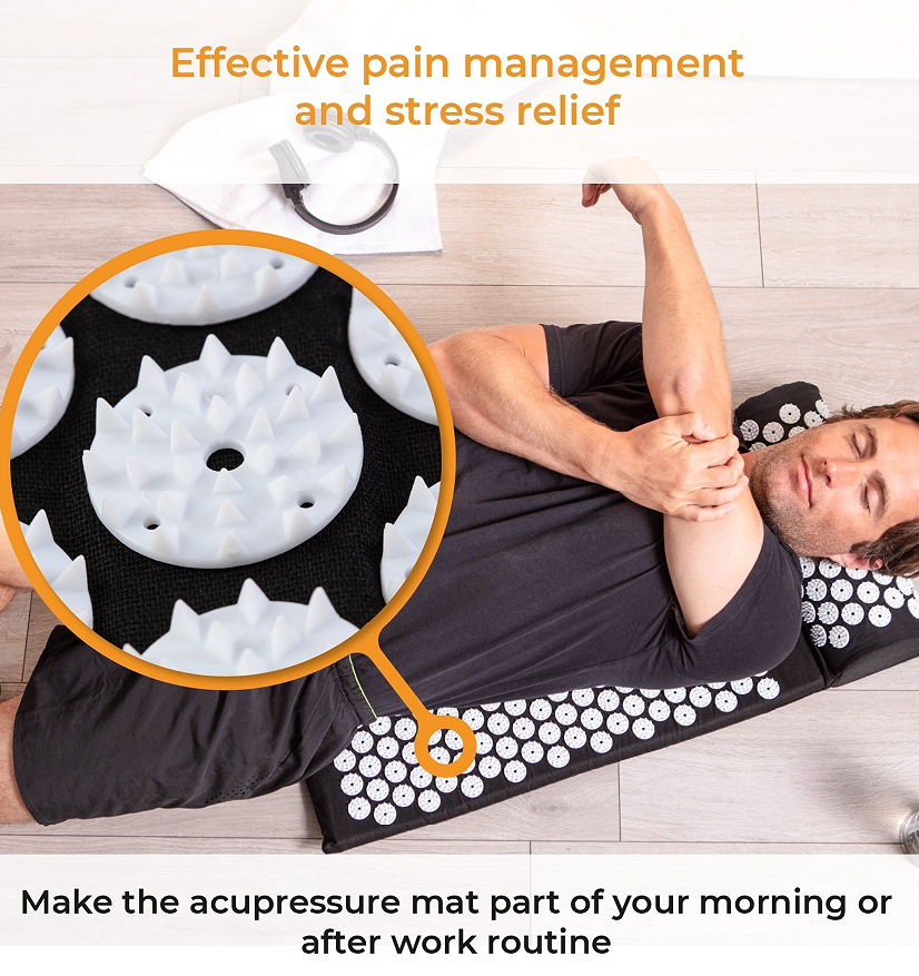 Acupressure Mat & Pillow Set