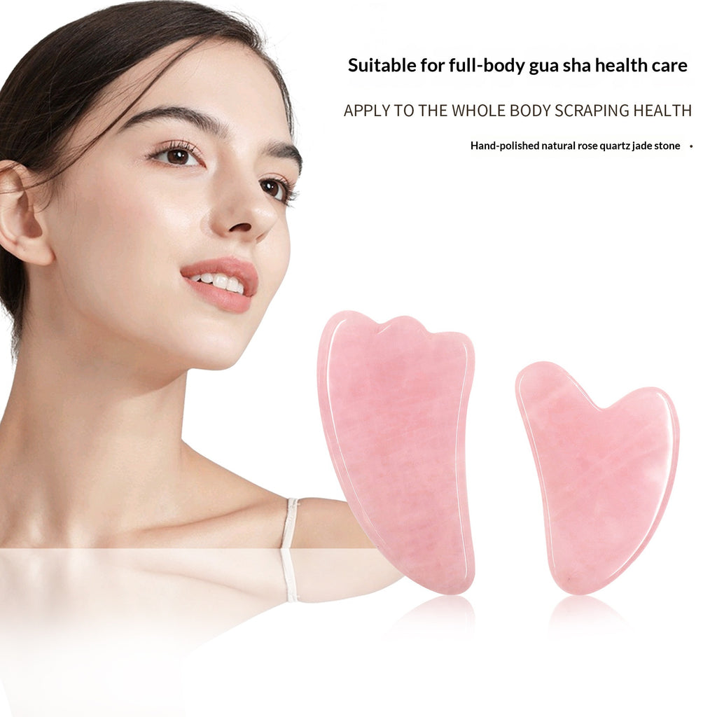 Jade Roller & Gua Sha Facial Set